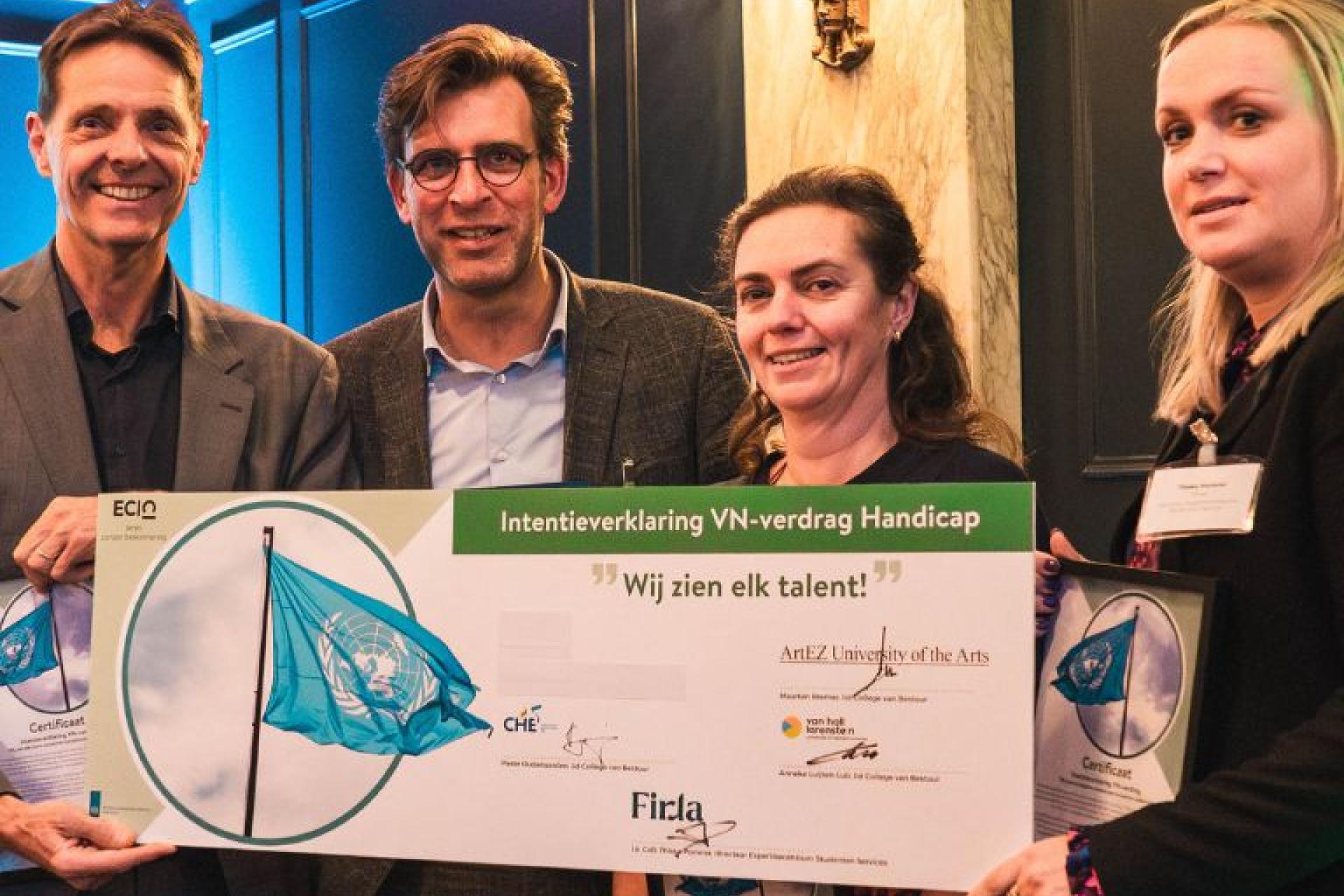 Gezamelijke ondertekening VN verdrag